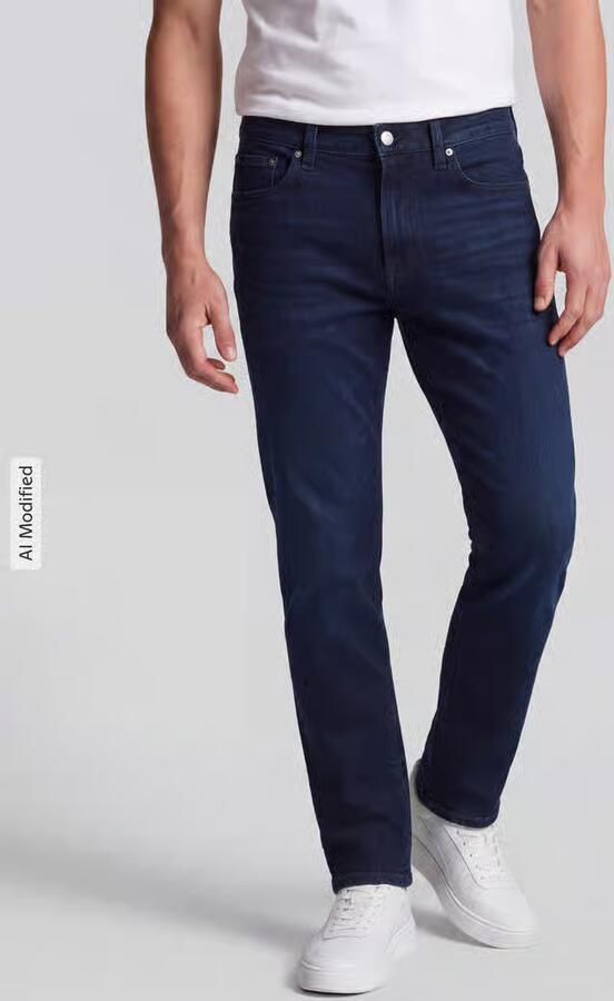 Tommy Hilfiger straight fit jeans van katoenmix model 'DENTON SLIM' - Foto 5