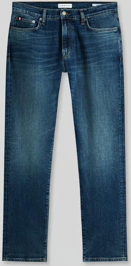 Tommy Hilfiger straight fit jeans van katoenmix model 'DENTON SLIM STRAIGHT JONE' - Foto 2