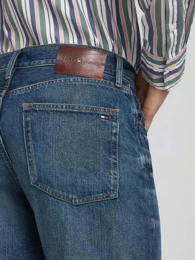 Tommy Hilfiger Straight fit jeans van puur katoen model 'DOVER' - Foto 2