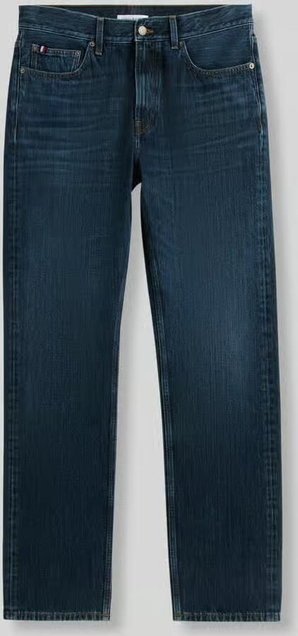 Tommy Hilfiger straight fit jeans van puur katoen model 'DOVER' - Foto 5