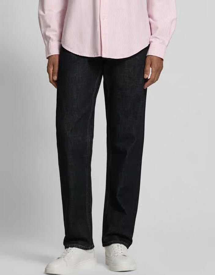Tommy Hilfiger Straight Fit Jeans van puur katoen Model 'DOVER' - Foto 2