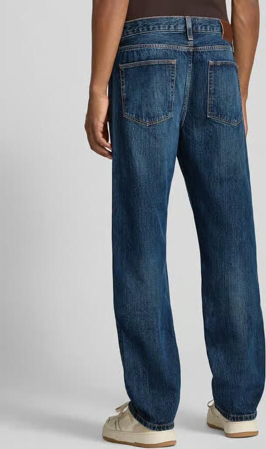 Tommy Hilfiger DOVER regular fit straight leg jeans donkerblauw - Foto 5