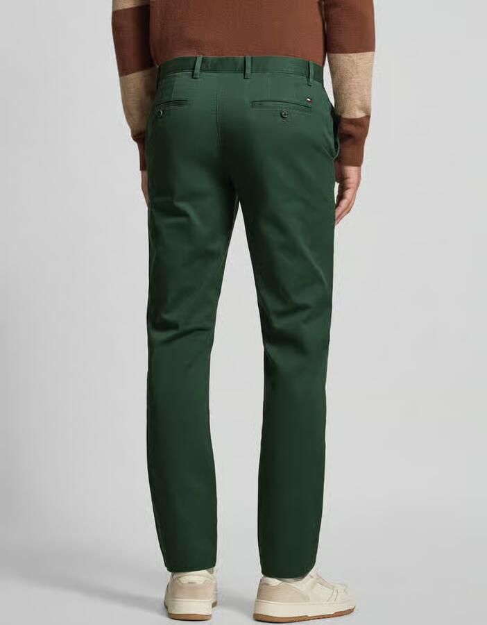 Tommy Hilfiger straight leg chino van katoenmix model 'DENTON'