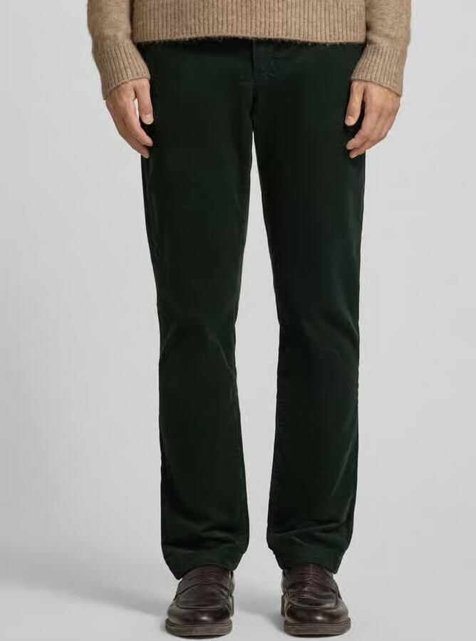 Tommy Hilfiger Straight leg coduroy broek van katoenmix model 'DENTON' - Foto 2