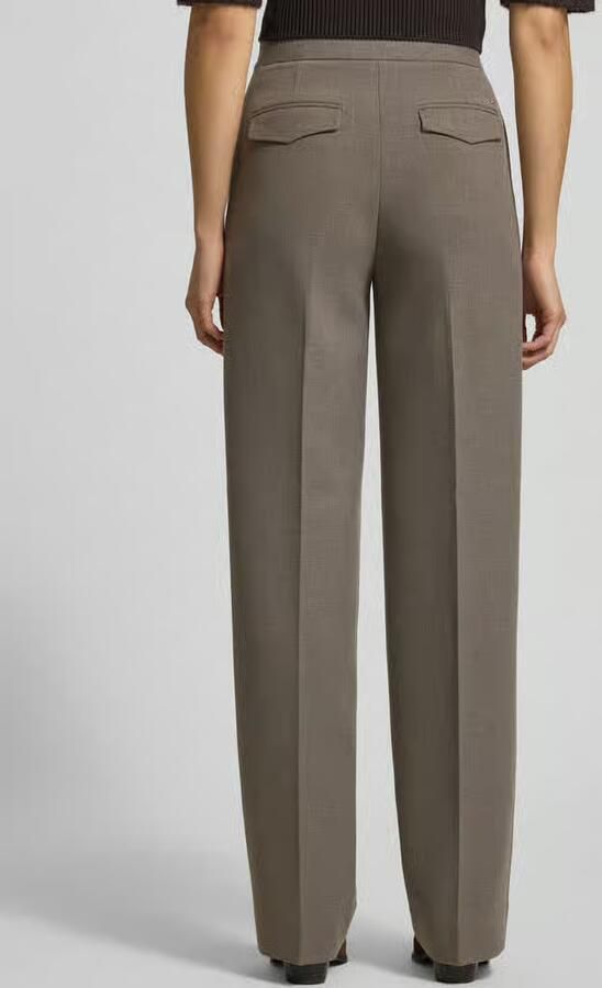 Tommy Hilfiger Straight leg fit broek met viscose