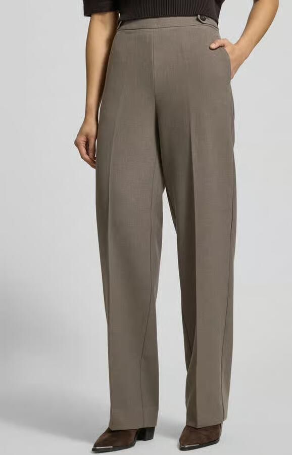 Tommy Hilfiger Straight leg fit broek met viscose - Foto 2