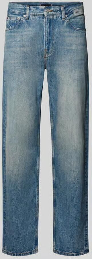 Tommy Hilfiger Straight leg jeans van puur katoen model 'DOVER'