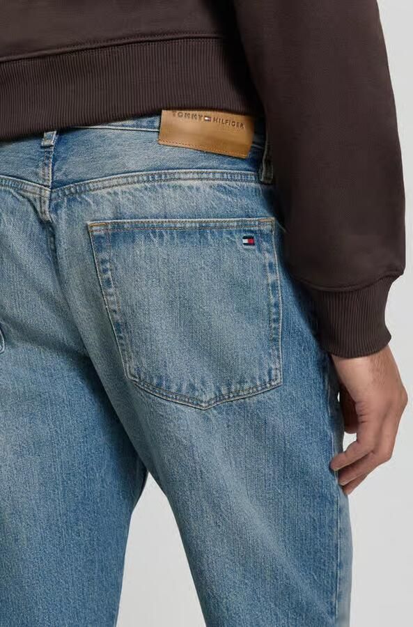 Tommy Hilfiger Straight leg jeans van puur katoen model 'DOVER' - Foto 2