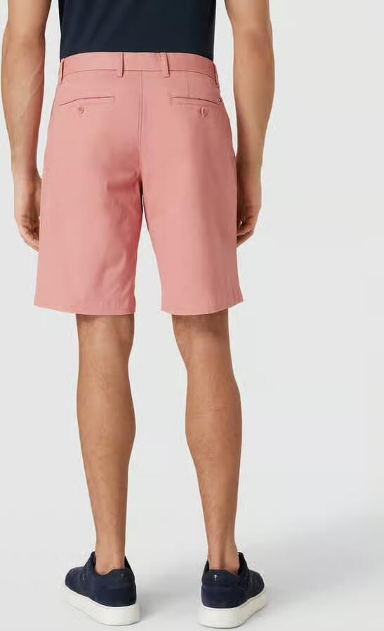 Tommy Hilfiger Straight leg korte chino met achterzakken model 'HARLEM'