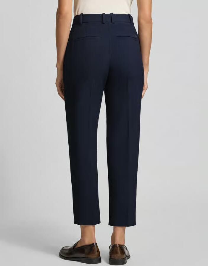 Tommy Hilfiger Straight leg stoffen broek met viscose model 'PUNTO' - Foto 3