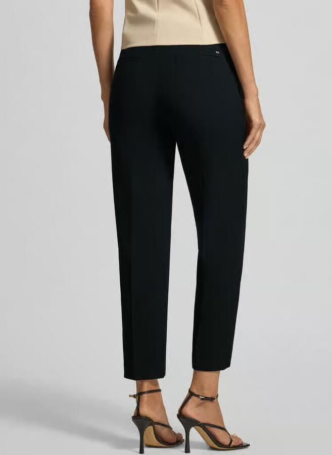 Tommy Hilfiger Straight leg stoffen broek met viscose model 'PUNTO'