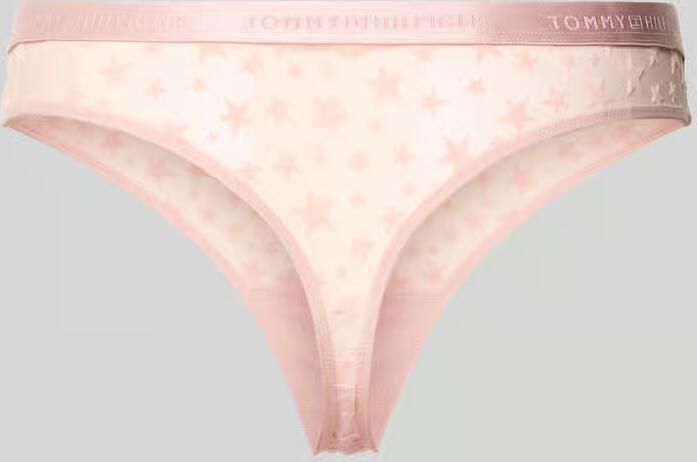 Tommy Hilfiger String met all-over motief in een set van 3 stuks