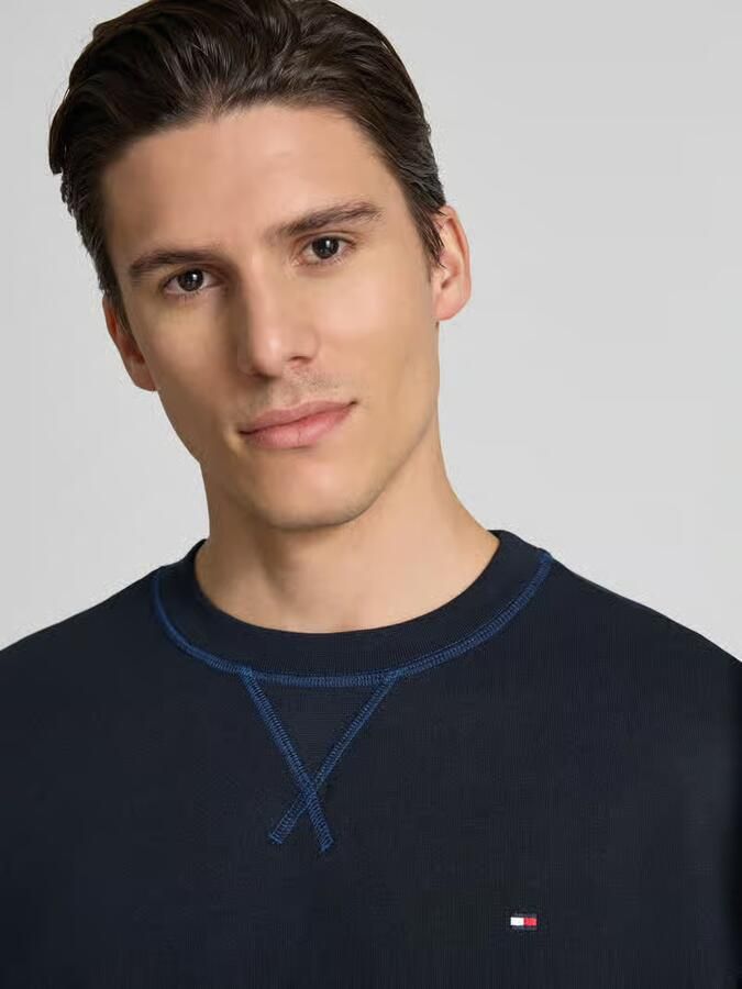 Tommy Hilfiger Underwear T-shirt SS TRACK TOP met geborduurd logo - Foto 6