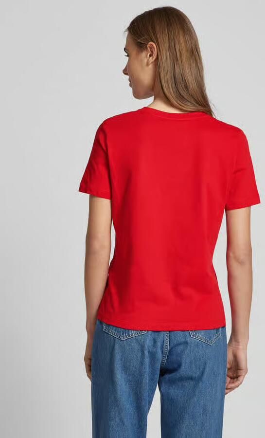 Tommy Hilfiger T-shirt REG CORP LOGO C-NK SS met een logo-opschrift