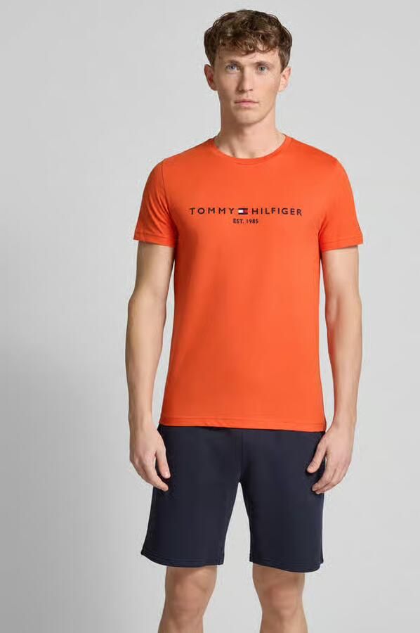 Tommy Hilfiger T-shirt Korte Mouw TOMMY LOGO TEE - Foto 2