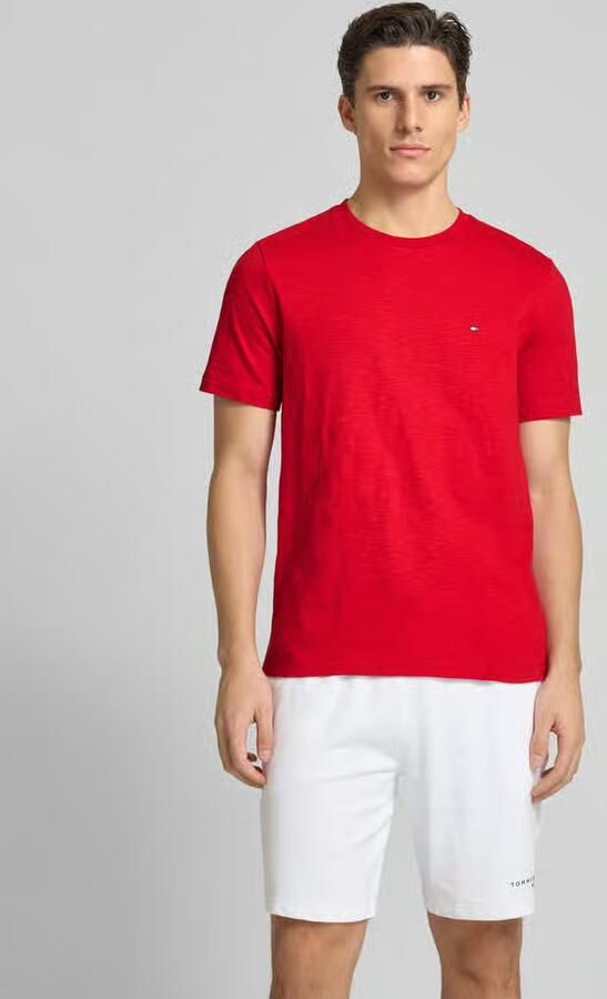 Tommy Hilfiger Regular fit T-shirt van puur katoen