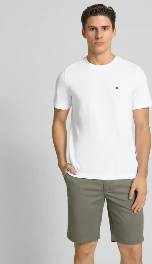Tommy Hilfiger Regular fit T-shirt van puur katoen - Foto 2