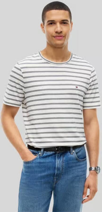 Tommy Hilfiger T-shirt met logodetail - Foto 2