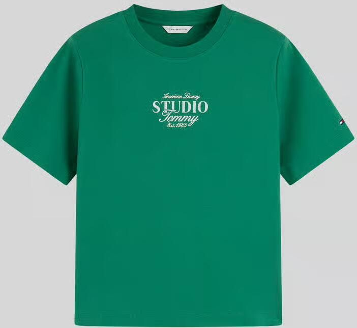Tommy Hilfiger T-shirt met logoprint - Foto 2