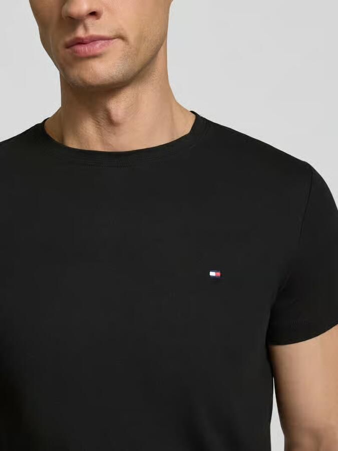 Tommy Hilfiger T-shirt Korte Mouw Core Stretch Slim C-Neck Tee - Foto 6