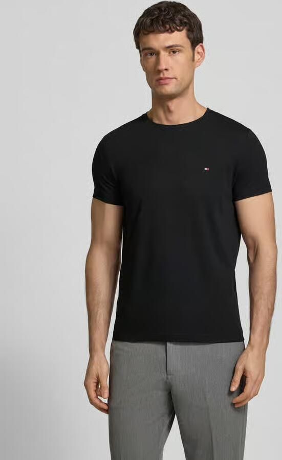Tommy Hilfiger T-shirt Korte Mouw Core Stretch Slim C-Neck Tee - Foto 8
