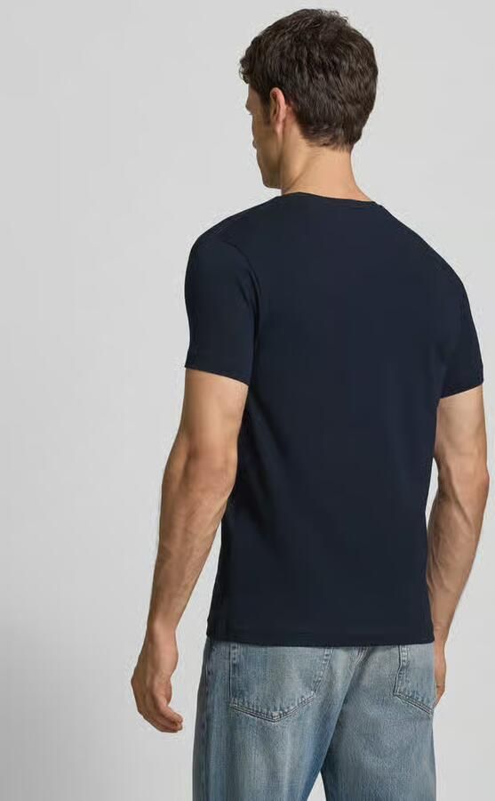 TOMMY HILFIGER Heren Polo's & T-shirts Core Stretch Slim C-neck Donkerblauw - Foto 9