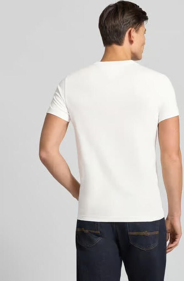 Tommy Hilfiger Wit Print T-shirt Mannen Herfst Winter White Heren - Foto 20