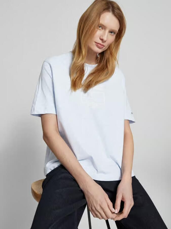 Tommy Hilfiger T-shirt van zuiver katoen