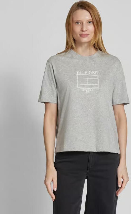 Tommy Hilfiger T-shirt van zuiver katoen - Foto 2