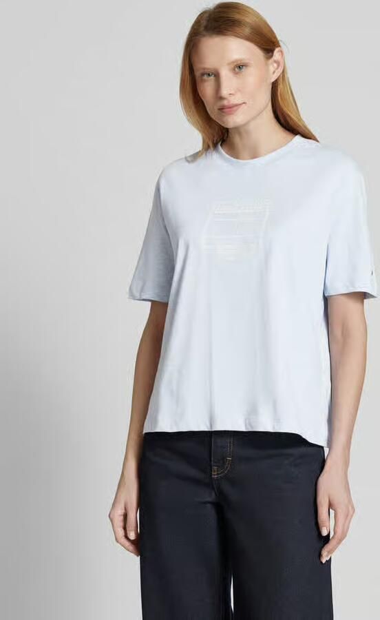 Tommy Hilfiger T-shirt van zuiver katoen - Foto 4