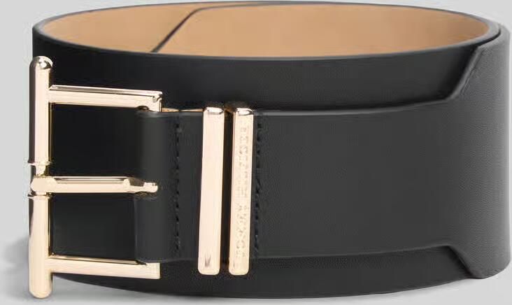 Tommy Hilfiger Tailleriem van echt leer met reliëflogo - Foto 2