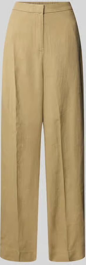 Tommy Hilfiger Tailored fit linnen broek van een mix van linnen en lyocell - Foto 2