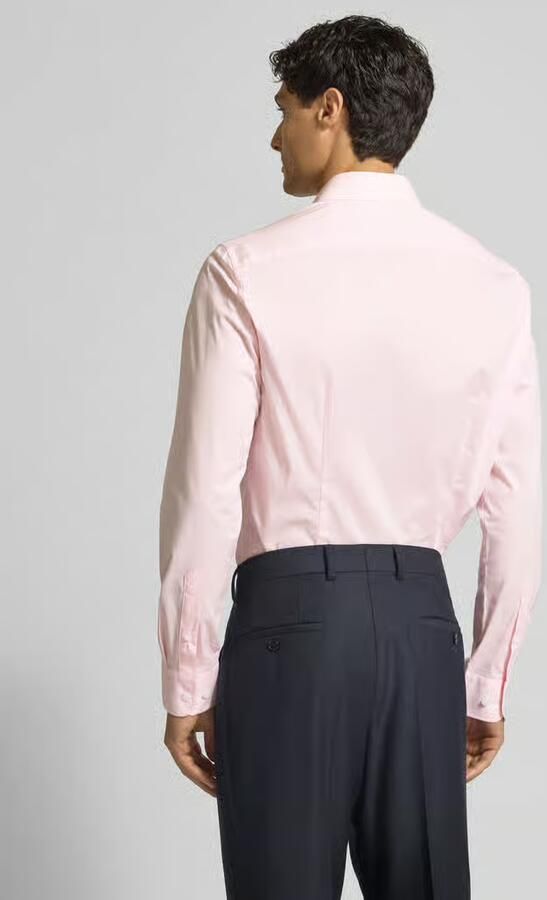 Tommy Hilfiger tailored fit zakelijk overhemd met kentkraag
