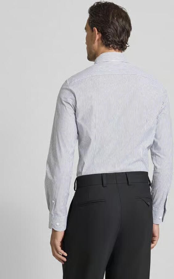 Tommy Hilfiger Tailored Slim fit zakelijk overhemd van katoenmix