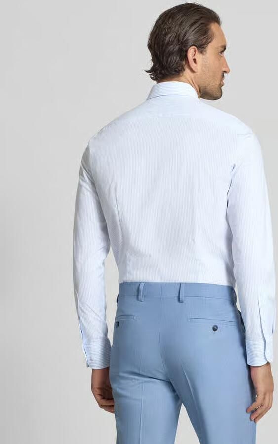 Tommy Hilfiger Tailored Slim fit zakelijk overhemd van katoenmix