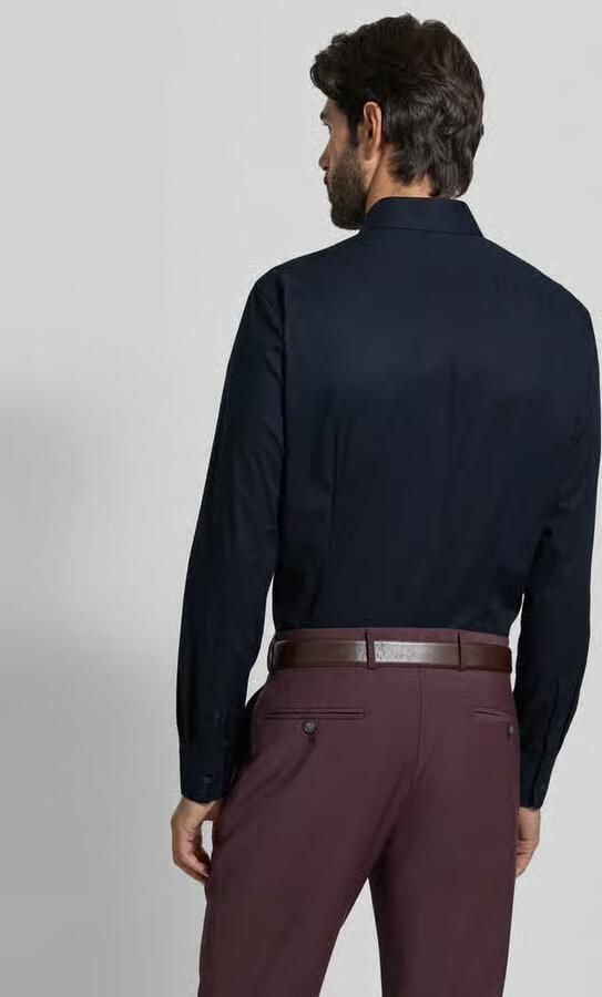 Tommy Hilfiger Tailored Slim fit zakelijk overhemd van katoenmix - Foto 3