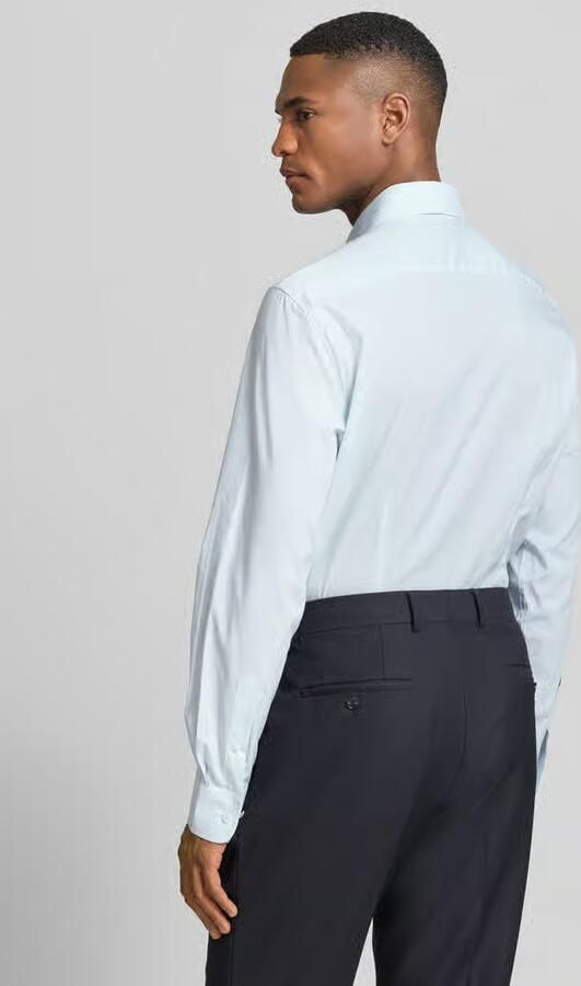 Tommy Hilfiger Tailored Slim fit zakelijk overhemd van katoenmix