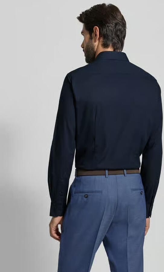 Tommy Hilfiger Tailored Slim fit zakelijk overhemd van puur katoen - Foto 3