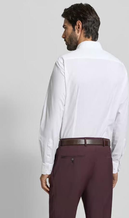Tommy Hilfiger Tailored Slim fit zakelijk overhemd van puur katoen - Foto 3