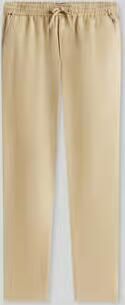 Tommy Hilfiger Tapered chino van linnenmix met trekkoord model 'HARLEM' - Foto 8