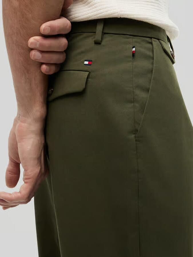 Tommy Hilfiger tapered fit chino van katoenmix model 'Harlem'