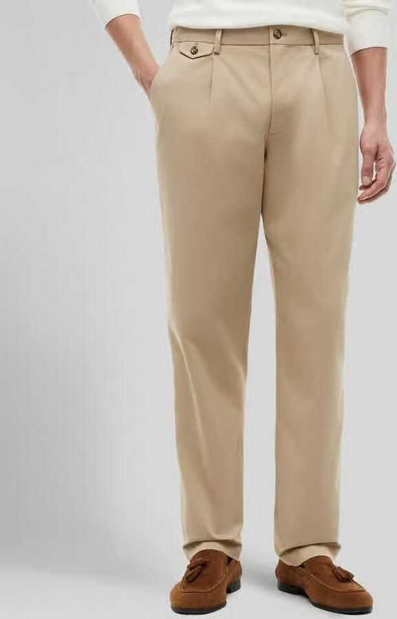 Tommy Hilfiger tapered fit chino van katoenmix model 'Harlem' - Foto 2