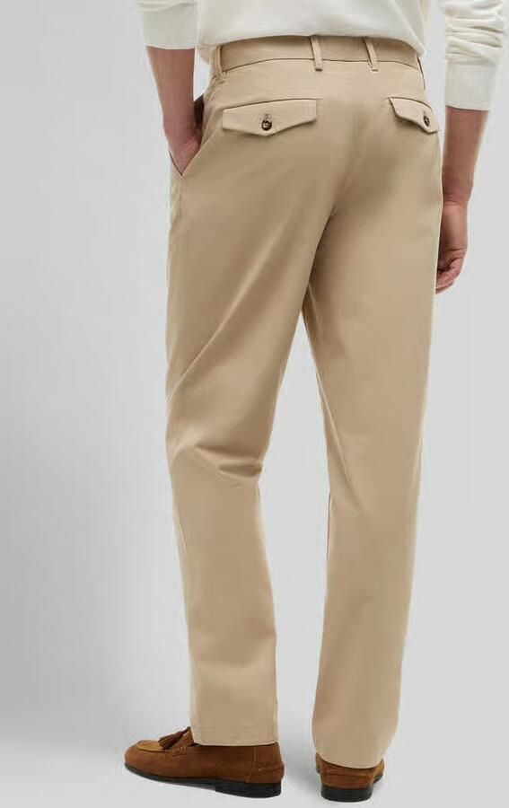 Tommy Hilfiger tapered fit chino van katoenmix model 'Harlem'
