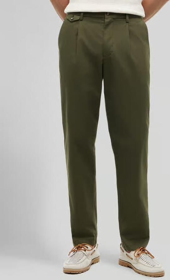 Tommy Hilfiger tapered fit chino van katoenmix model 'Harlem' - Foto 3