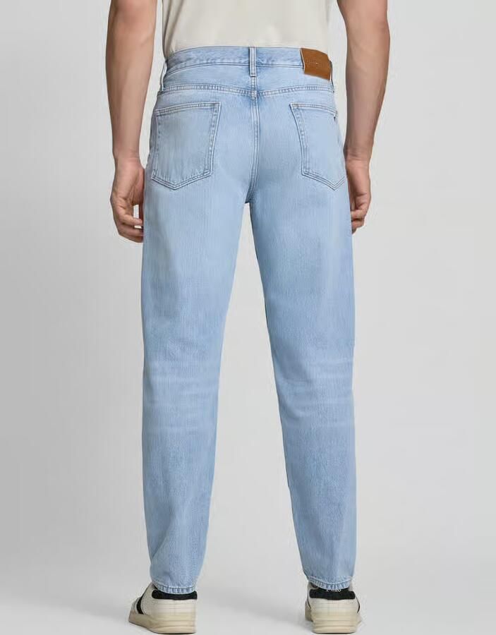 Tommy Hilfiger tapered fit jeans van pure katoen model 'HARLEM'