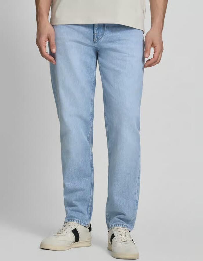 Tommy Hilfiger tapered fit jeans van pure katoen model 'HARLEM' - Foto 3