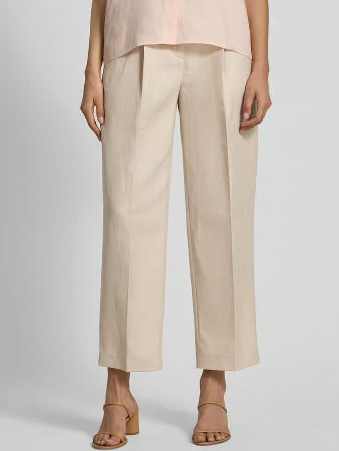 Tommy Hilfiger Geweven broek LINEN MIX PLEATED TAPERED PANTS - Foto 2