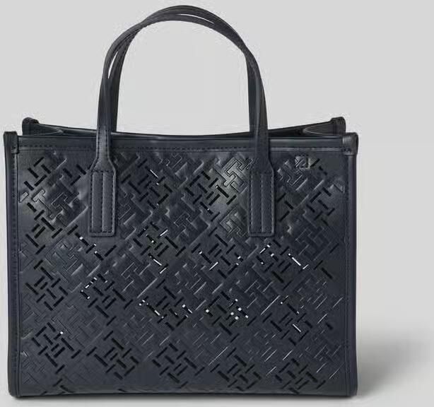 Tommy Hilfiger Tas met hengsel en monogramdesign
