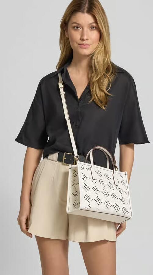 Tommy Hilfiger Tas met hengsel en monogramdesign - Foto 2