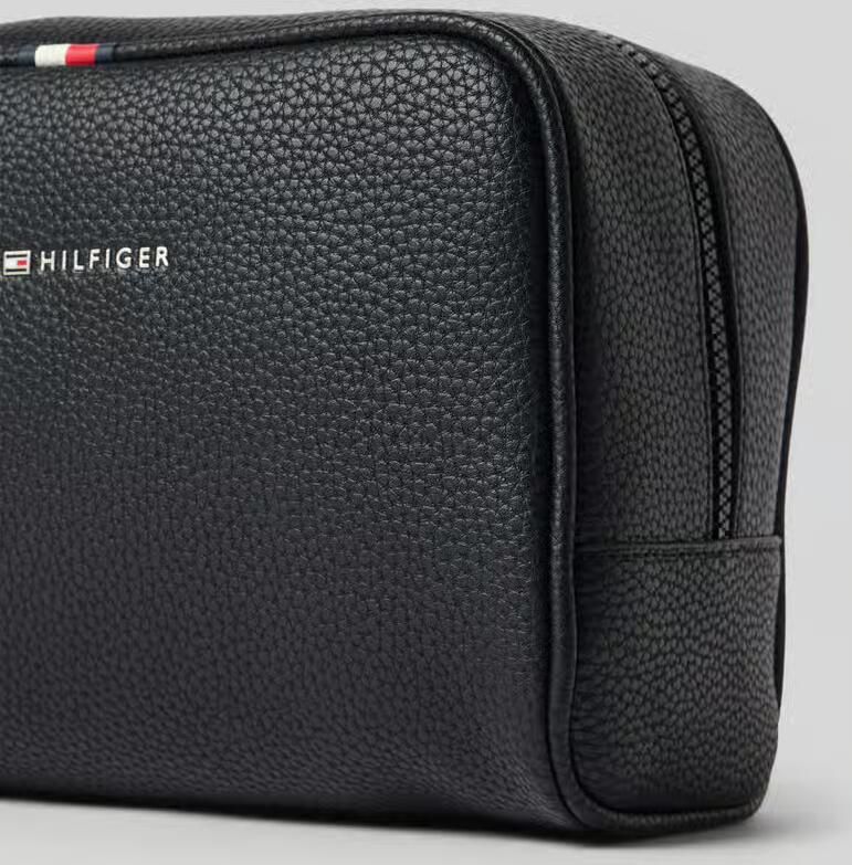 Tommy Hilfiger Make uptasje ESSENTIAL PU WASHBAG in een eenvoudige look - Foto 4